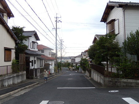 タウン本庄の坂