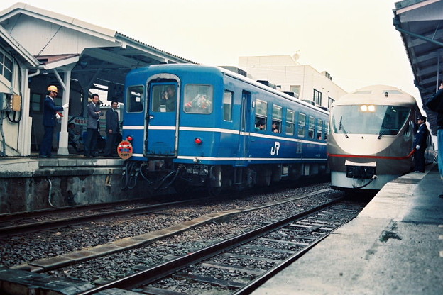 12系と北近畿ﾀﾝｺﾞ鉄道 KTR001形