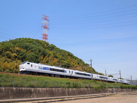 281系特急はるか 東海道本線島本~高槻