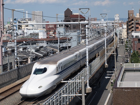 N700系 のぞみ 東海道本線京都~新大阪01