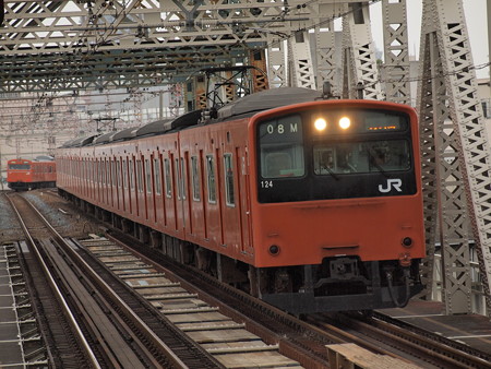 201系普通 大阪環状線大正駅01