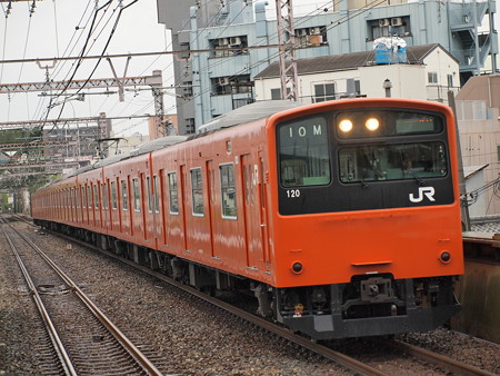 201系普通 大阪環状線大正駅04