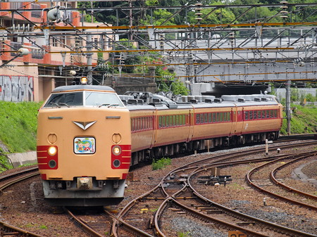 485系仙山線さくらんぼ号回送 東北本線仙台総合車両センター~仙台01