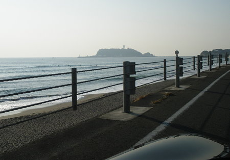 江ノ島が見ぃえ～て来たぁ♪