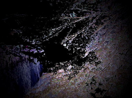 into the night