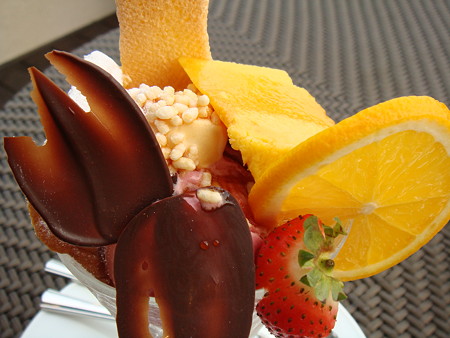 パフェのアップw@AMALFI DOLCE