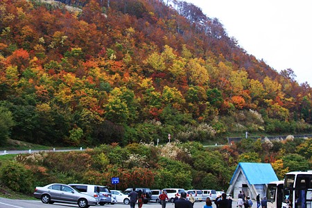 白川郷展望台駐車場　　(白山スーパー林道)