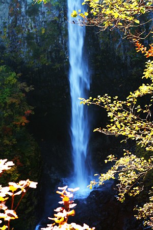 白水の滝 (2)　岐阜県白川村