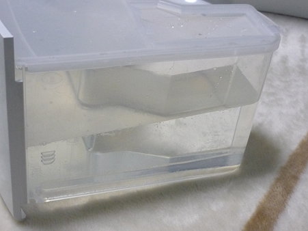 除湿機使用6時間後