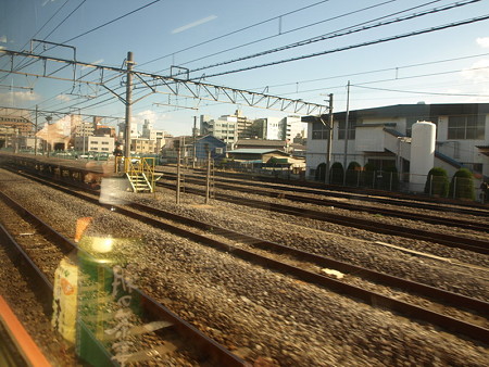 新前橋駅直前