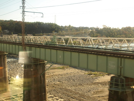 渋川駅過ぎたところの橋