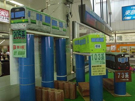 横浜線100周年(八王子駅)