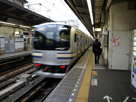 Ｅ２１７系（横浜駅）