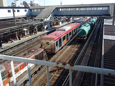 DE10+東急6300系+タキ10000(八王子駅)
