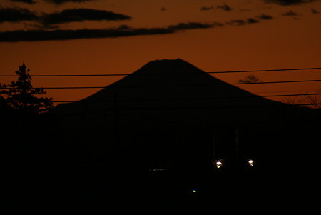 02夕方の富士山
