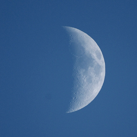 １２月１６日１５時４０分の月