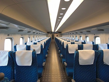 N700系(16両編成・普通席)｜FTN trainseat.net
