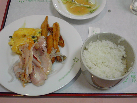 札幌第一ホテル　菜箸一膳