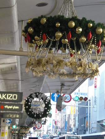 四条クリスマス飾り