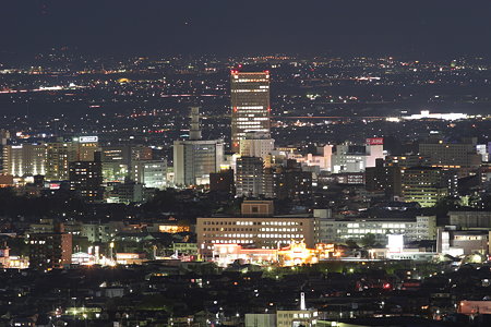 芸工大付近からの夜景
