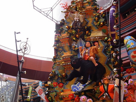 18 博多祇園山笠 飾り山 キャナルシティ博多 金時立志伝(きんときりっしでん)2012年 写真画像3