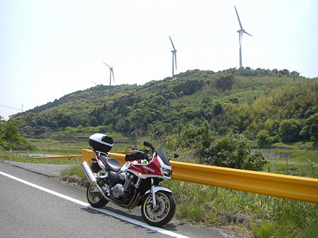 大河内の風車