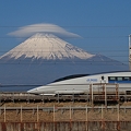 富士山と５００系