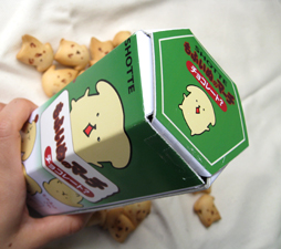 もふいぬのお菓子パッケージ