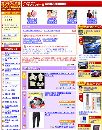 ランキング