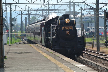 武川駅入線