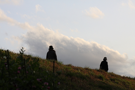 2009.03.14　雨上りの土手