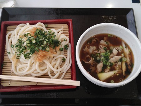 白ネギ豚肉つけ麺