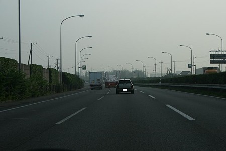 佐野ＳＡへむかう