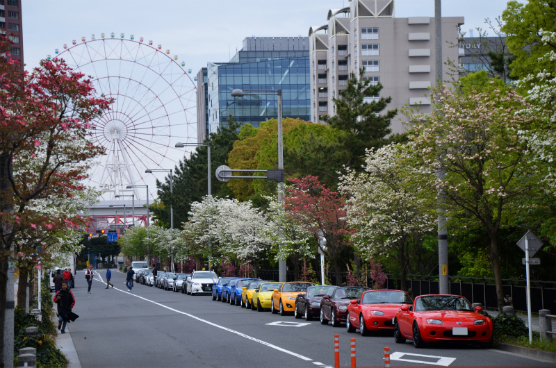 赤、黄、青は街中での最強の３色
