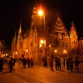 Photos: ポーランド　ヴロツワフ　旧市街広場夜景